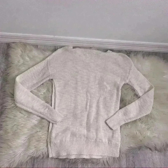 H&M Merona Aeo red ivory grey sweater bundle xs/s - Picture 12 of 13